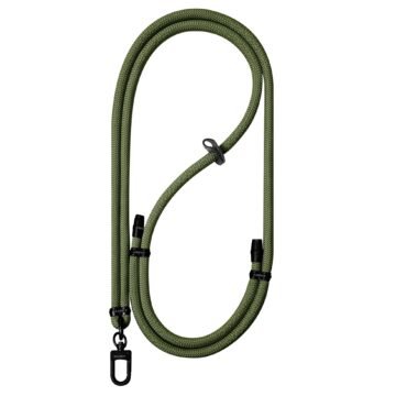Army green/black lanyard