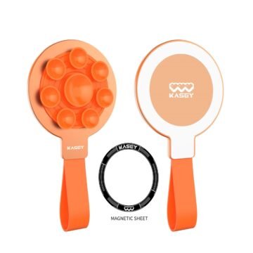 Orange magsafe metal suction cup
